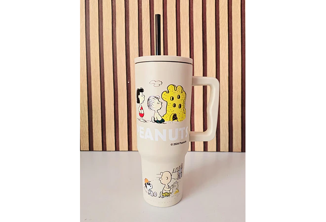 TERMO CON AGARRADERA SNOOPY MOD #26-TERMO-008