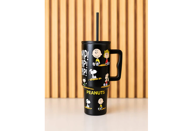 TERMO CON AGARRADERA SNOOPY MOD #26-TERMO-008