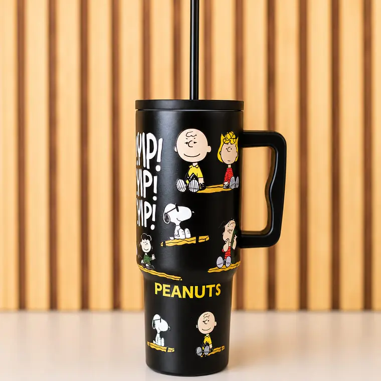 TERMO CON AGARRADERA SNOOPY MOD #26-TERMO-008 10