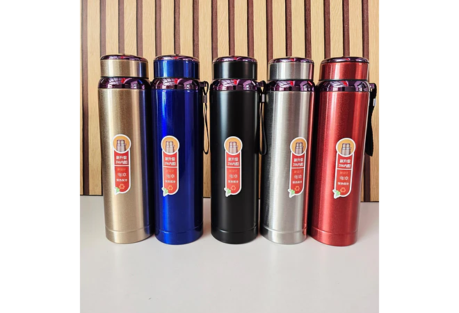 TERMO 1L COLORES METÁLICO LISOS MOD #25-TERMO-150