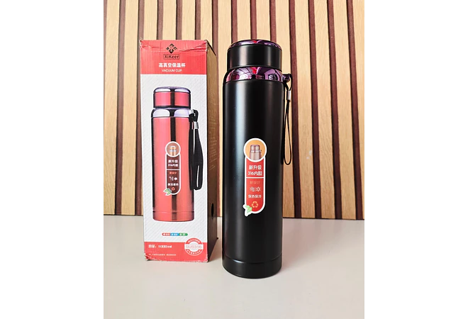 TERMO 1L COLORES METÁLICO LISOS MOD #25-TERMO-150