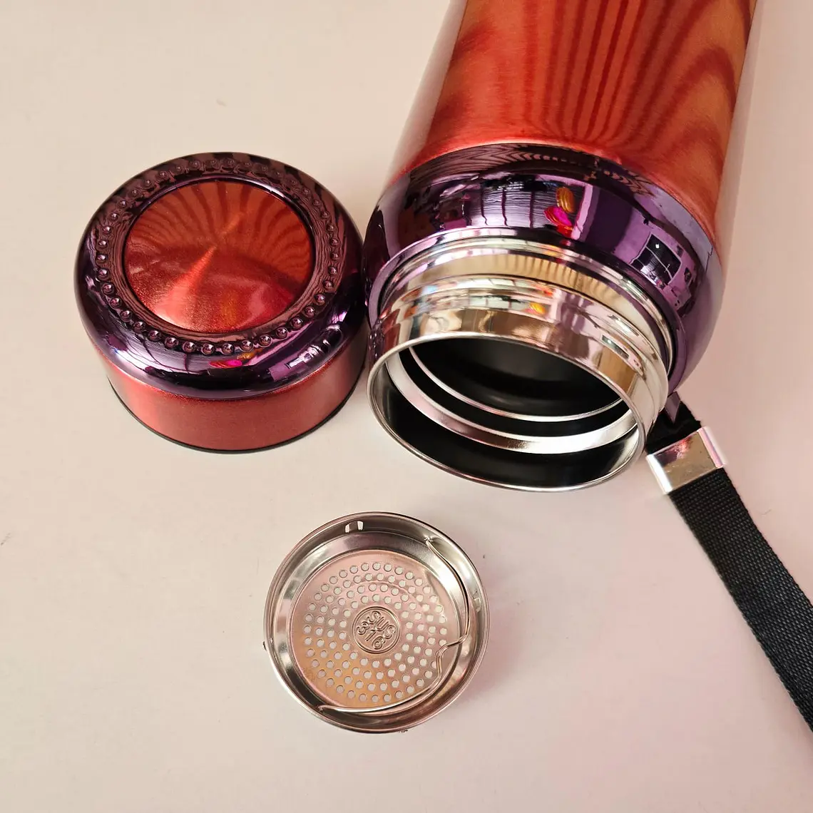 TERMO 1L COLORES METÁLICO LISOS MOD #25-TERMO-150 7