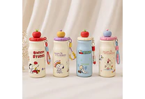 TERMO 450ML DISEÑO SNOOPY TAPA MANZANA 3D MOD #26-Termo-007