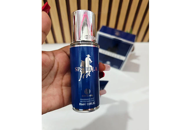 SET DE FRAGANCIA + CREMA SPICIELA GRENOBIL PARA CABALLERO (AZUL)MOD# i762