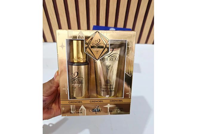 SET DE FRAGANCIA Y GEL-LOCION PARA DAMA 85/75 ML (GRENOBIL) MOD# i787 Y i790