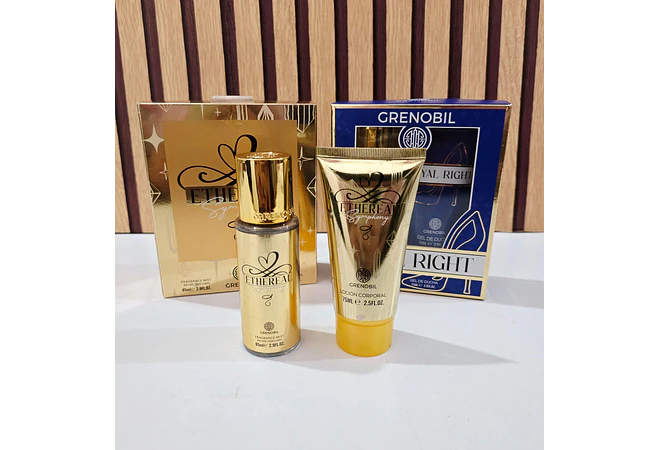 SET DE FRAGANCIA Y GEL-LOCION PARA DAMA 85/75 ML (GRENOBIL) MOD# i787 Y i790