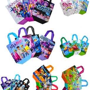 DOCENA DE BOLSA/DULCERO PERSONAJES Y ANIMALITOS VARIOS MODELOS🍡🍬