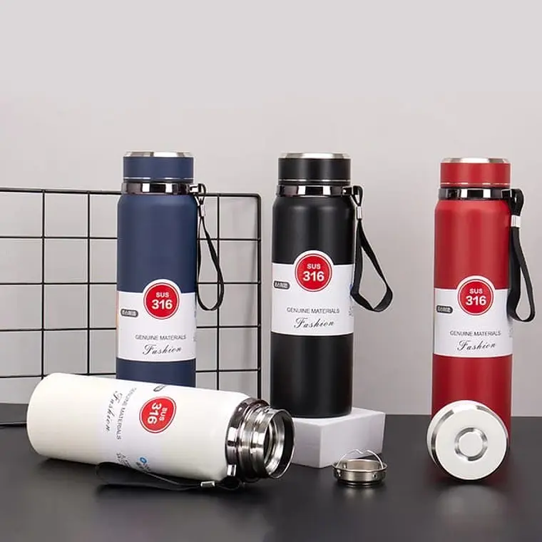TERMO SUS 316 VACUUM DE 1 LITRO MOD# MB-63 (AGREGAR ESTAMPITA DEL MUNDIAL) 1