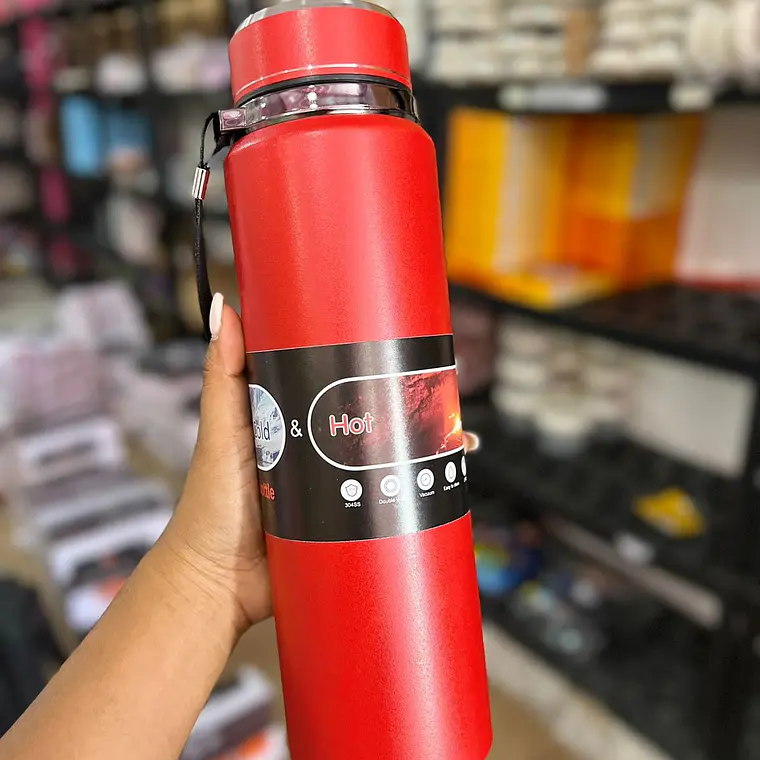 TERMO SUS 316 VACUUM DE 1 LITRO MOD# MB-63 (AGREGAR ESTAMPITA DEL MUNDIAL) 3