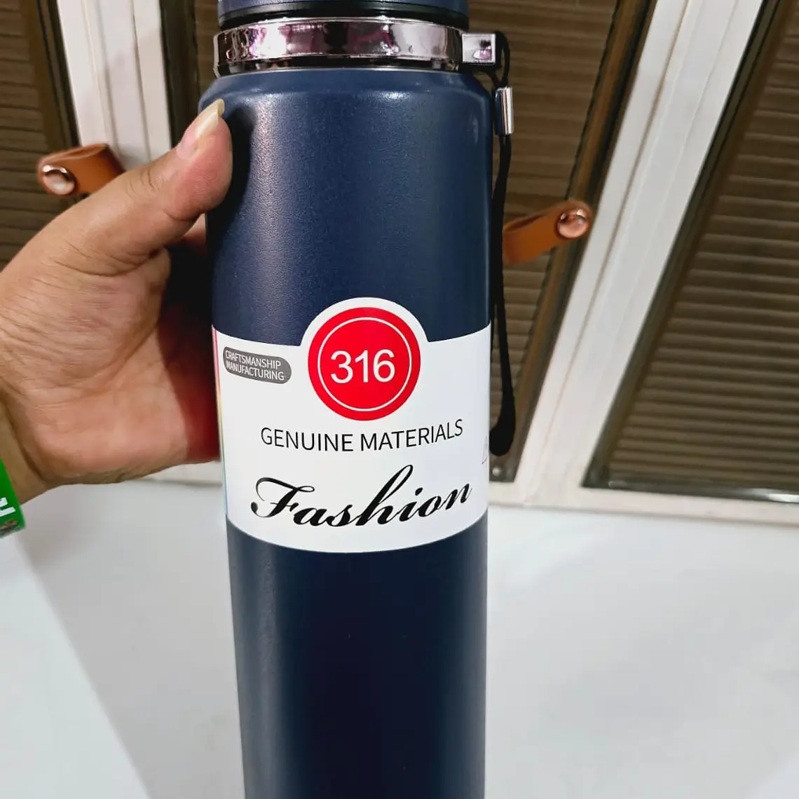 TERMO SUS 316 VACUUM DE 1 LITRO MOD# MB-63 (AGREGAR ESTAMPITA DEL MUNDIAL) 7