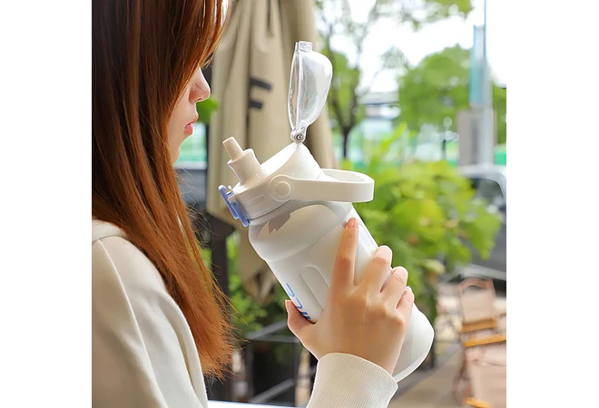 1100ML TERMO XPLORER SMILE  CON AGARRADERA MODEL #PYA-14
