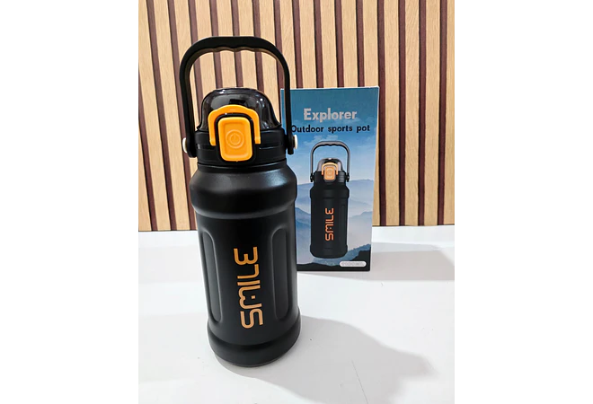 1100ML TERMO XPLORER SMILE  CON AGARRADERA MODEL #PYA-14