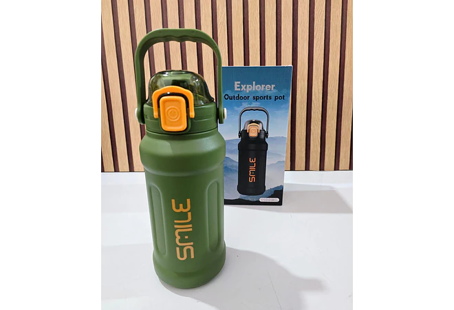 1100ML TERMO XPLORER SMILE  CON AGARRADERA MODEL #PYA-14
