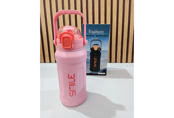 1100ML TERMO XPLORER SMILE  CON AGARRADERA MODEL #PYA-14