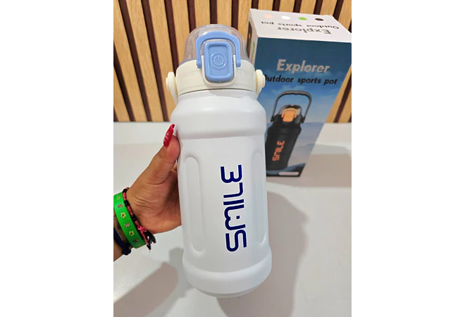 1100ML TERMO XPLORER SMILE  CON AGARRADERA MODEL #PYA-14