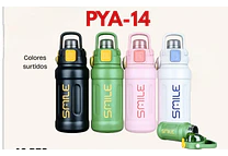 1100ML TERMO XPLORER SMILE  CON AGARRADERA MODEL #PYA-14