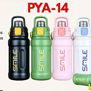 1100ML TERMO XPLORER SMILE  CON AGARRADERA MODEL #PYA-14