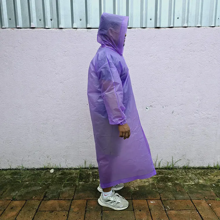 IMPERMEABLE ADULTO EVA RAINCOAT MOD #B1002 3