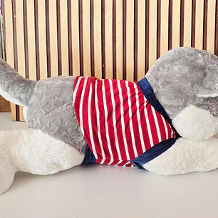 PELUCHE GRANDE HUSKY CON PLAYERA MOD# G018