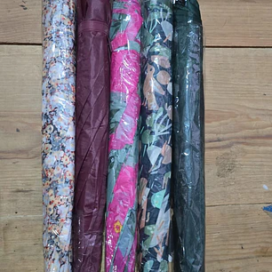 SOMBRILLA MEDIANA DOBLE FORRO (AL AZAR)MOD# P-10 🌨️☂️