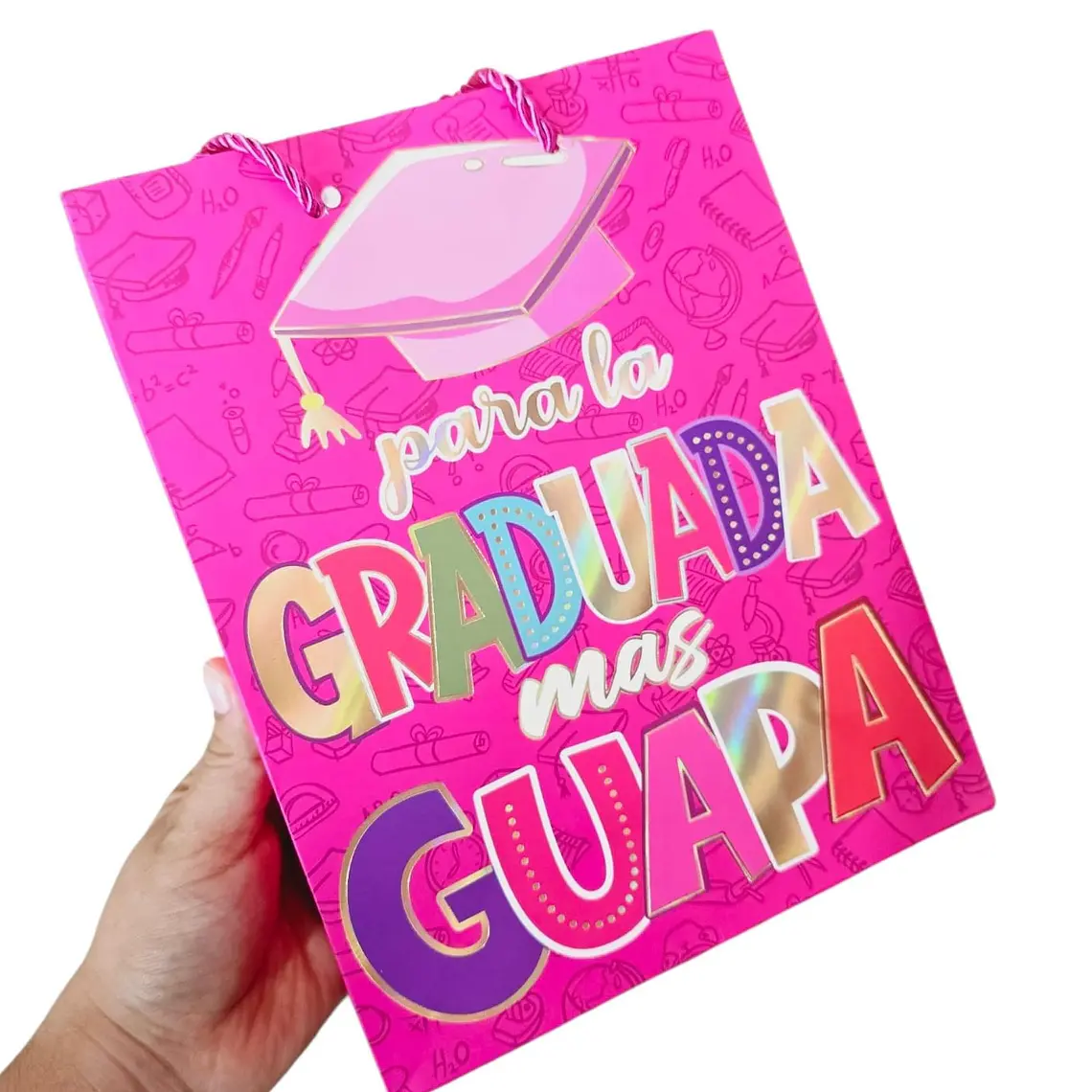 BOLSA PARA REGALO DISEÑO GRADUACIÓN MOD# 211Y-S-1, 2, 3 Y 4 2