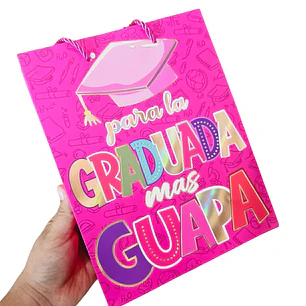 BOLSA PARA REGALO DISEÑO GRADUACIÓN MOD# 211Y-S-1, 2, 3 Y 4