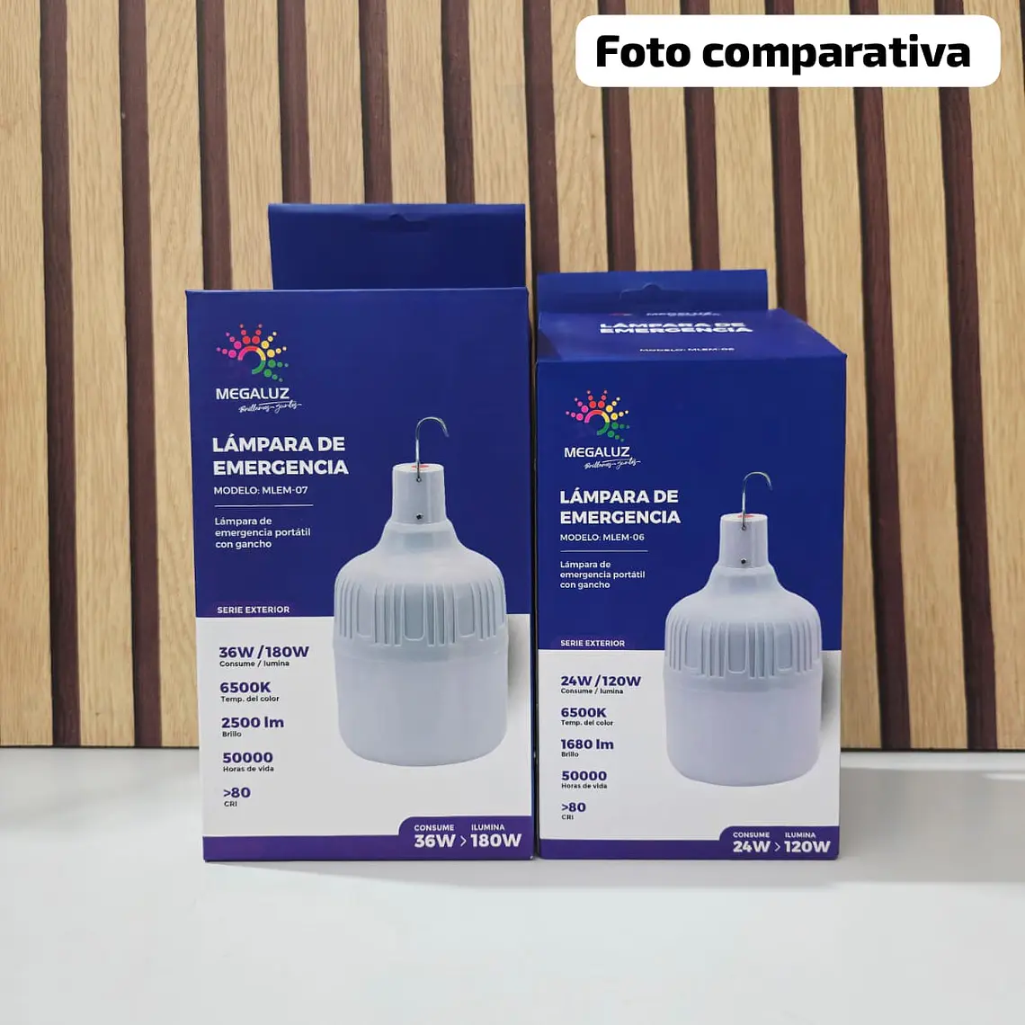 FOCO RECARGABLE MEDIANO MOD# MLEM-06 1