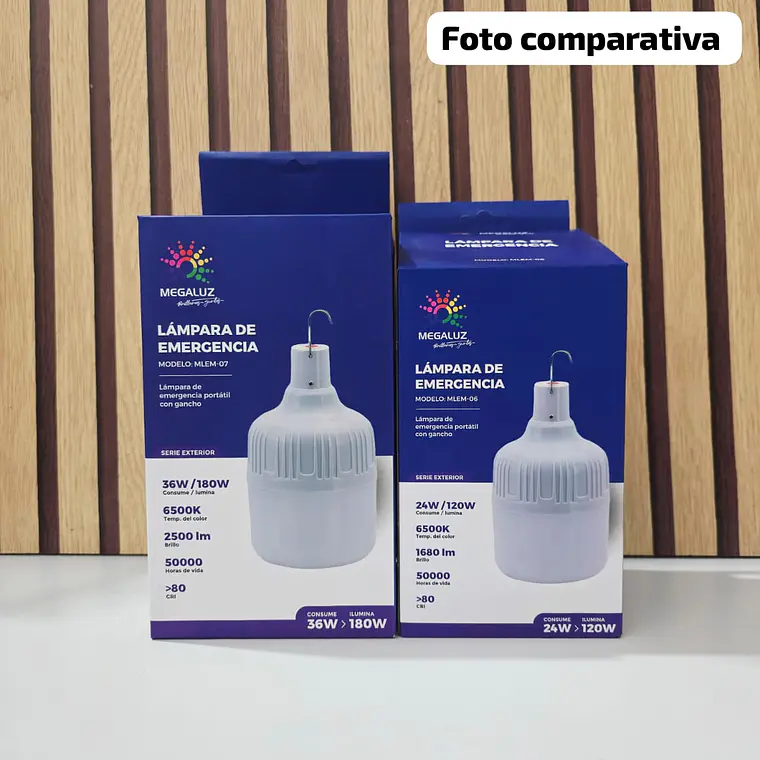FOCO RECARGABLE MEDIANO MOD# MLEM-06 1