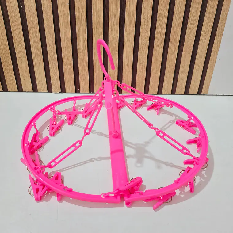 TENDEDERO CIRCULAR PARA ROPA CON PINZAS MOD# XT-81067 3