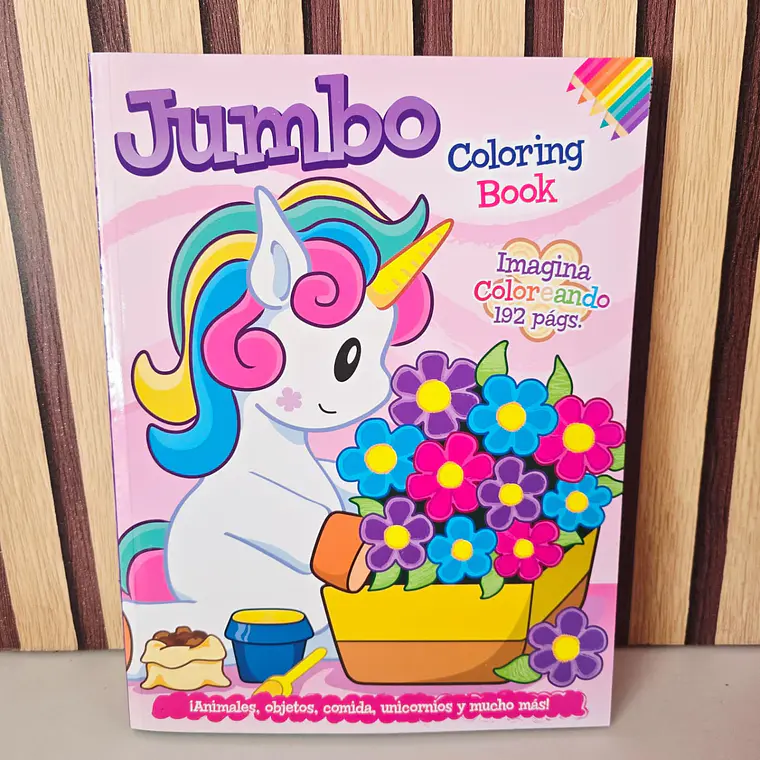LIBRO PARA COLOREAR (JUMBO) 4