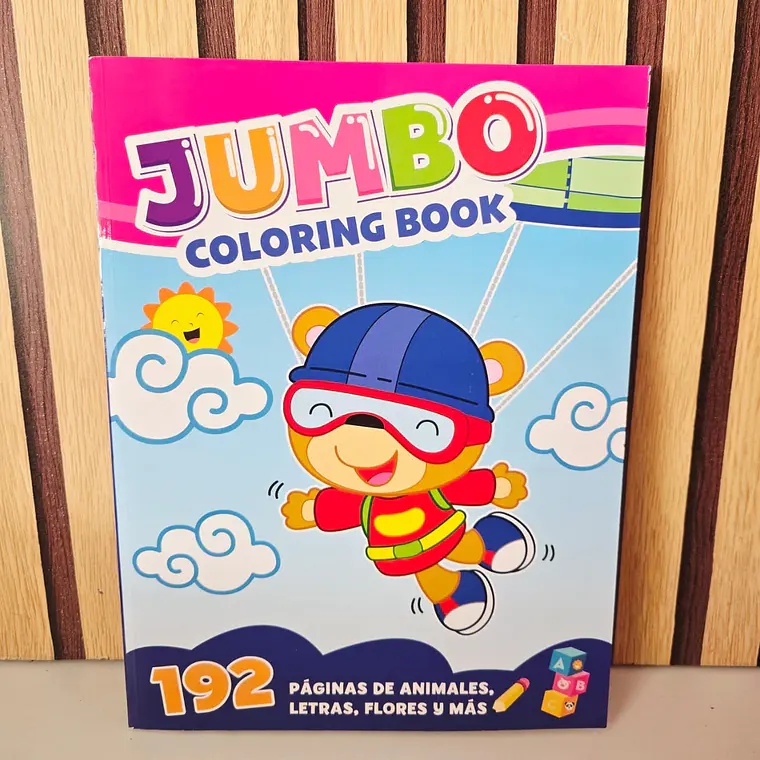 LIBRO PARA COLOREAR (JUMBO) 8