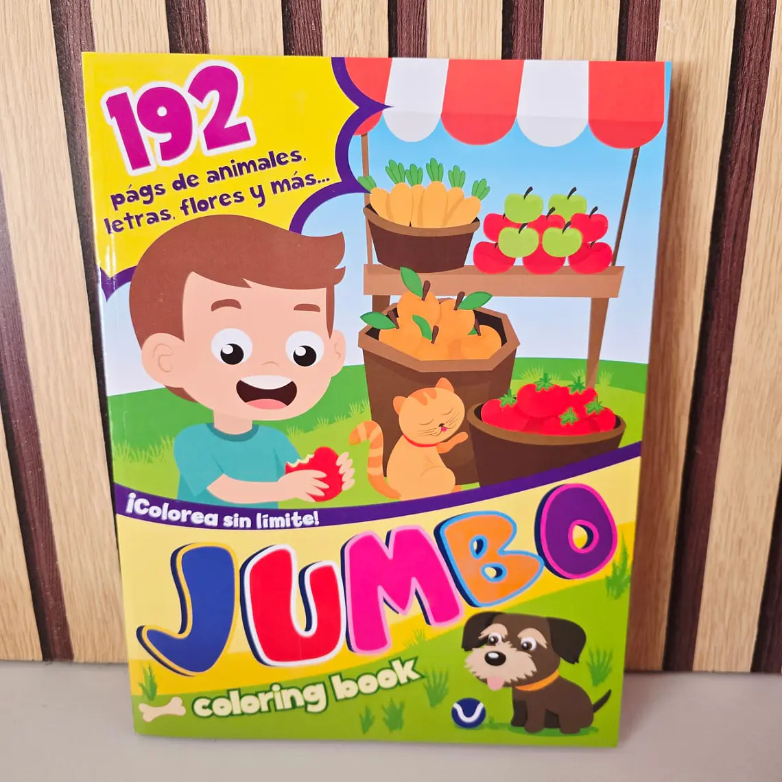 LIBRO PARA COLOREAR (JUMBO) 9