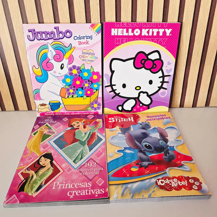 LIBRO PARA COLOREAR (JUMBO) 12