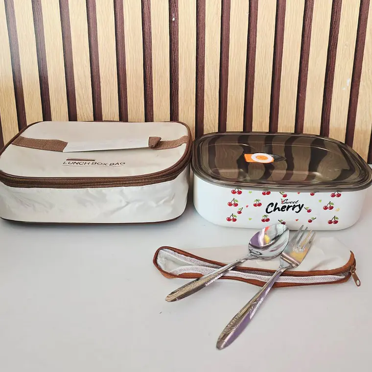 TUPPER HERMÉTICO RECTANGULAR LUNCH BOX BAG 🍒 4