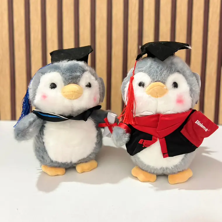 🐧 PELUCHE PINGÜINO CON BIRRETE 🎓  MOD# Q160 GRADUACION 1