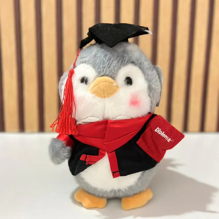 🐧 PELUCHE PINGÜINO CON BIRRETE 🎓  MOD# Q160 GRADUACION 2