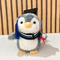 🐧 PELUCHE PINGÜINO CON BIRRETE 🎓  MOD# Q160 GRADUACION - Miniatura 3