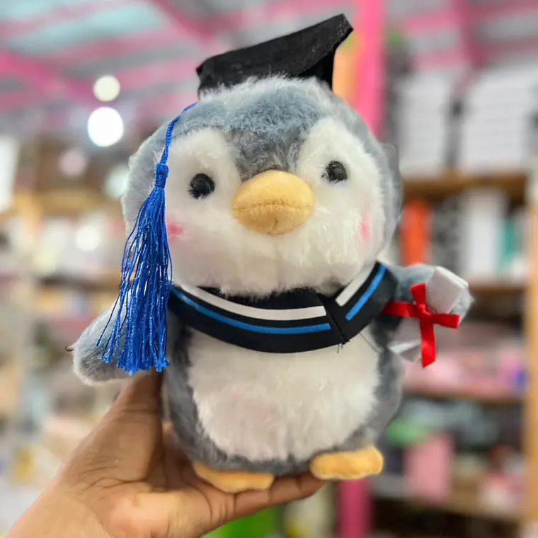 🐧 PELUCHE PINGÜINO CON BIRRETE 🎓  MOD# Q160 GRADUACION 4