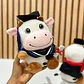 PELUCHE VAQUITA CON BIRRETE 🎓  MOD# Y446 GRADUACION 🐮 - Miniatura 4
