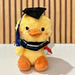 PELUCHE PATITO CON BIRRETE 🎓  MOD# Y040 GRADUACION 🐥 - Miniatura 2