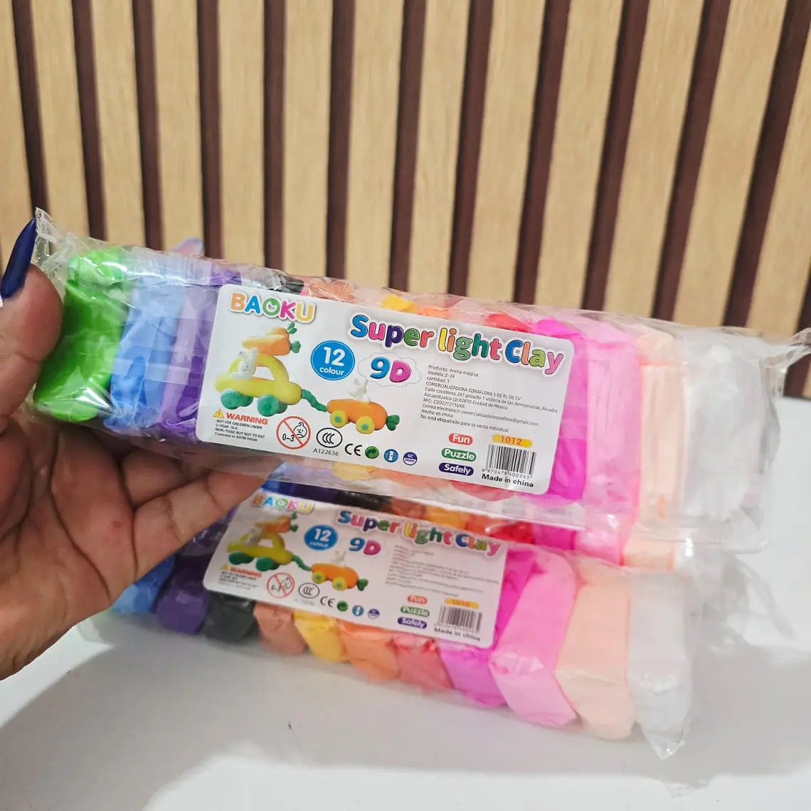 BOLSITA COM 12 FOMI MOLDEABLES(CONEJITO/ZANAHORIA) MOD# Z-39 🥕 🐇) 1