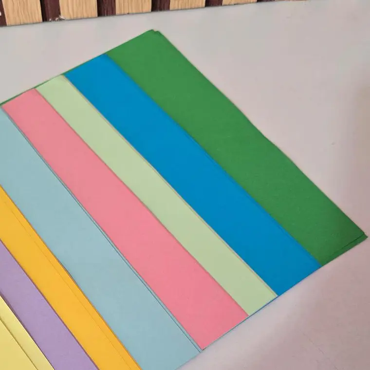 PAQ CON 100 HOJAS DE COLORES TAMAÑO CARTA MOD# VEZ-01 3