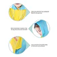 IMPERMEABLE PARA NIÑOS CON CAPUCHA Y AMPLIACIÓN PARA MOCHILA MOD# TH-168☔🌧️ - Miniatura 3