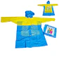 IMPERMEABLE PARA NIÑOS CON CAPUCHA Y AMPLIACIÓN PARA MOCHILA MOD# TH-168☔🌧️ - Miniatura 8