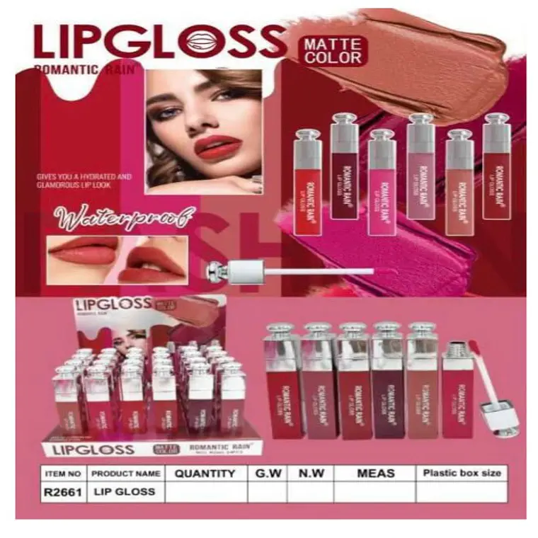 LIP GLOSS ROMÁNTIC RAIN MOD# R2661 1