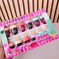CAJITA CON 12 TINTAS PARA LABIOS EN FORMA DE PALETA - Miniatura 3