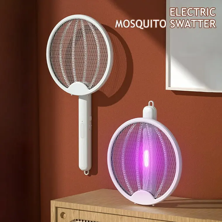 RAQUETA ELÉCTRICA RECARGABLE PARA MATAR MOSQUITOS MOD#RQ02 3