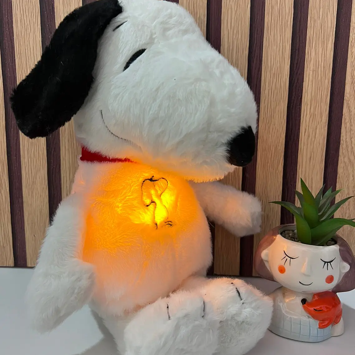 SNOPPY QUE RESPIRA CON LUZ Y SONIDO 3