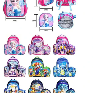 🎒COMBO PRIMARIA VARIOS PERSONAJES MOD# FX99461🧮