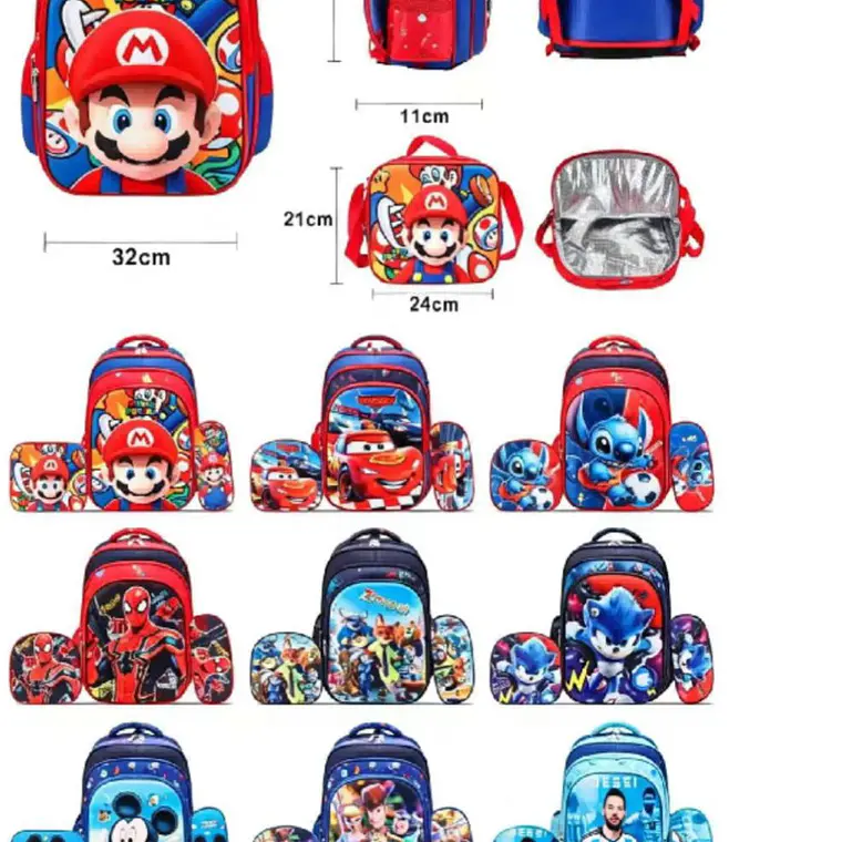 COMBO PRIMARIA VARIOS PERSONAJES MOD# FX99476🧮✨ 1